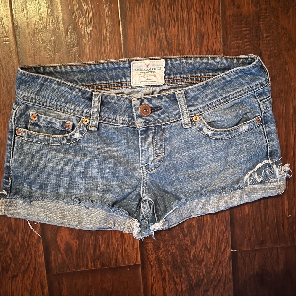 Y2K American eagle shorts